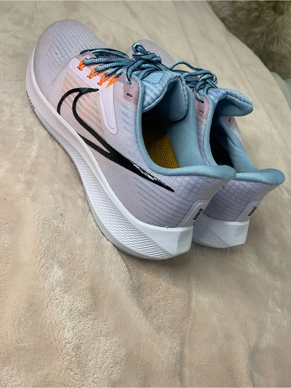 Women's Nike Air Zoom Pegasus 39 Running Shoes Doll Iris Whisper Purple Size 10